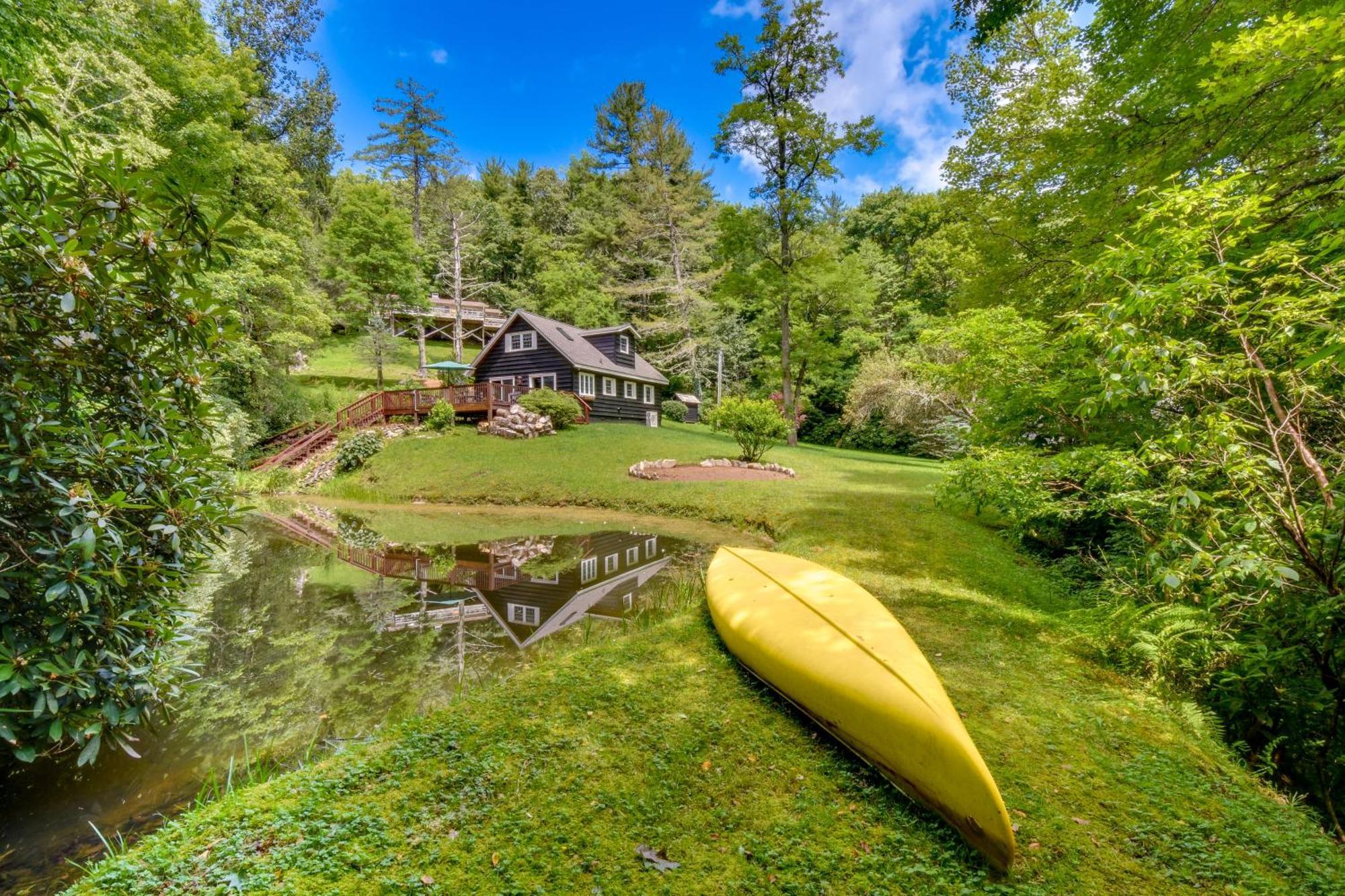 Enchanting Highlands Cottage With Pond And Falls! Esterno foto