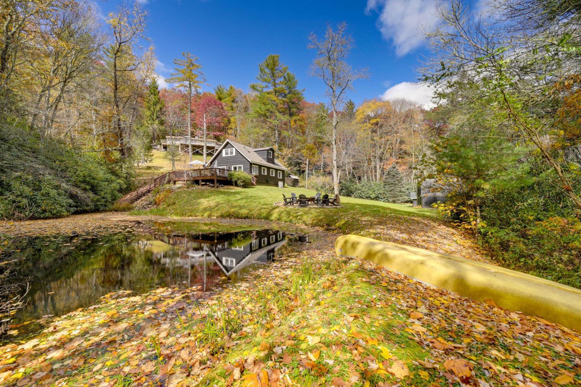 Enchanting Highlands Cottage With Pond And Falls! Esterno foto