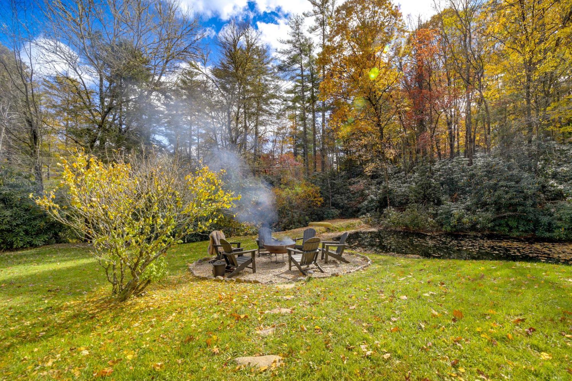 Enchanting Highlands Cottage With Pond And Falls! Esterno foto